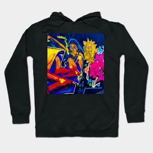 Sun Rise Graffiti Hoodie